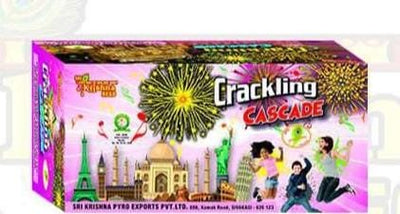 CRACKLING CASCADE 1” SHELL (16 Shots)